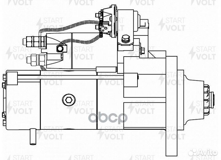 Стартер LST1298 startvolt