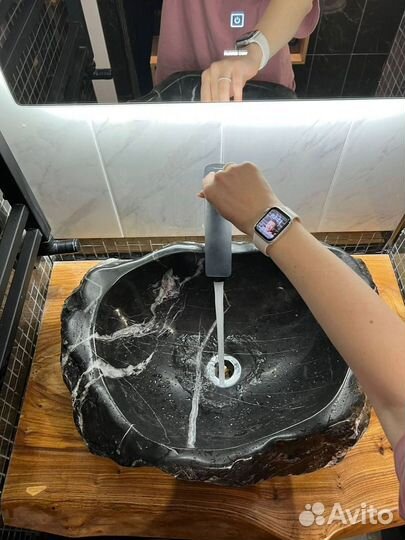 Раковина из мрамора