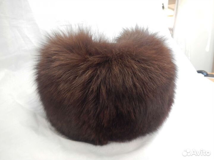 Шапка песцовая женская