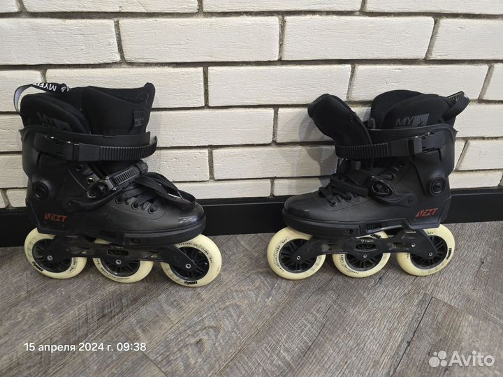 Роликовые коньки Powerslide Next Core 110 Black