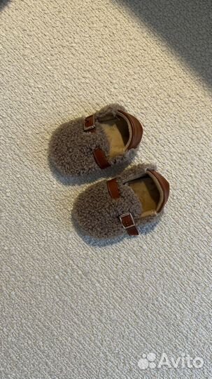 Пинетки детские барашек (6-12 месяцев)