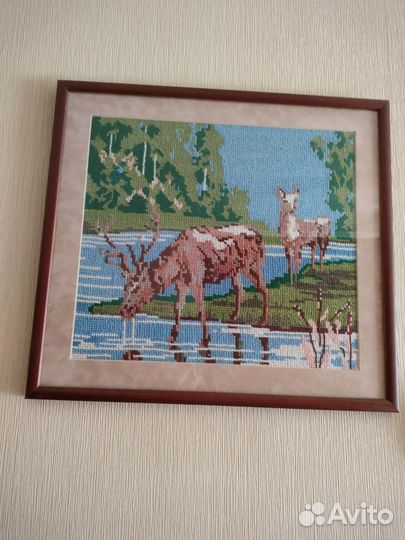 Ручная вышивка картины