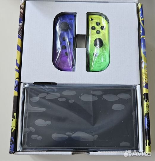 Switch oled Splatoon 512gb 50+ игр новый чипован