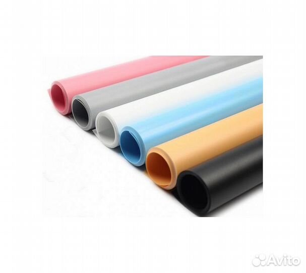 Фон пластиковый FST 100х200 персиковый матовый