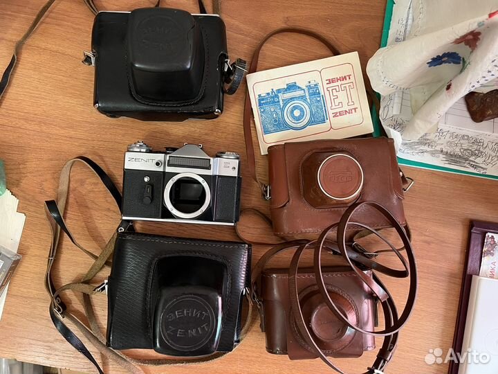 5 шт пленочный фотоаппарат Зенит Фэд Смена