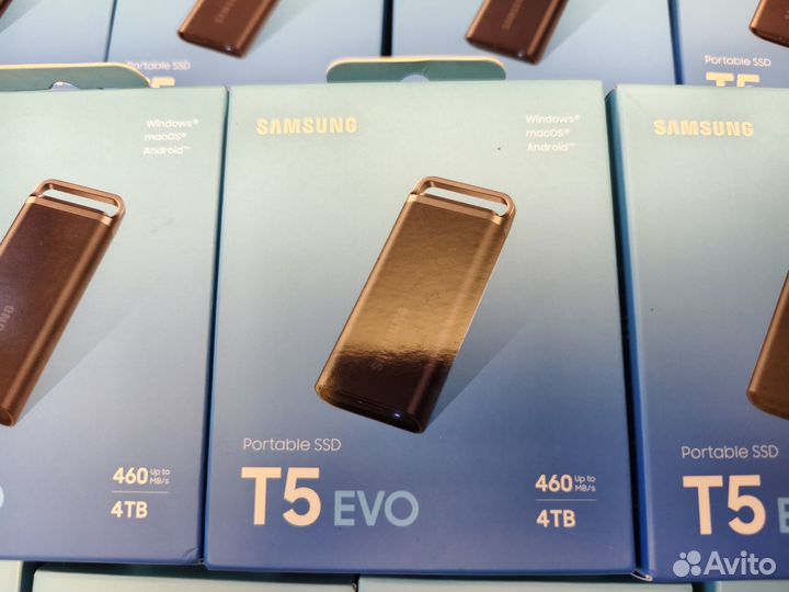 4TB Samsung T5 Evo Внешний SSD (Новые)