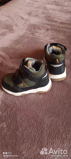 Ботинки осень весна детские размер 24