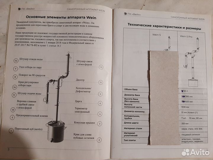 Самогонный аппарат с плиткой