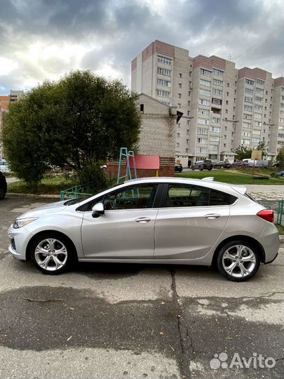 Chevrolet Cruze 1.4 AT, 2019, 55 000 км