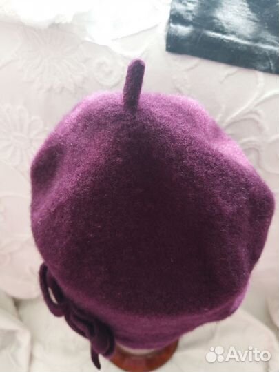 Шляпа женская валяная шерсть