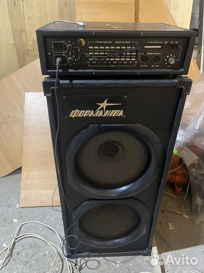 Колонка с усилителем форманта