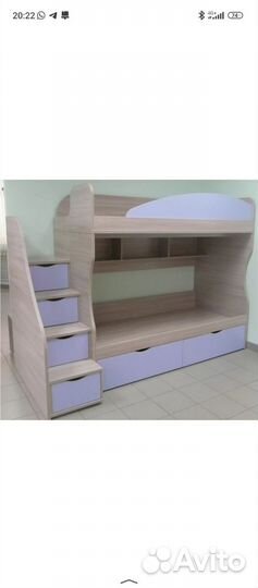 Двухъярусная кровать для детей бу