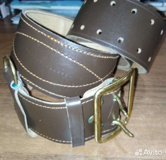Новые Кожаные Офицерские Ремни. Советские