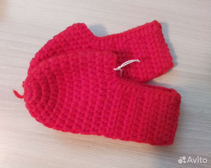 Следки вязаные на 1,5 года