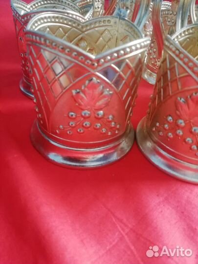 Подстаканники СССР алюминий
