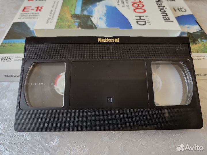Видеокассеты National (Panasonic) E-180, Japan