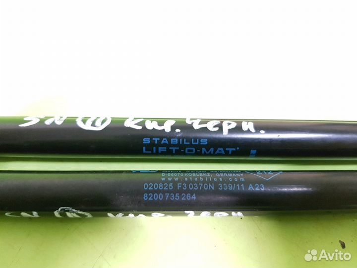 Лифт крышки багажника Рено Сандеро пара