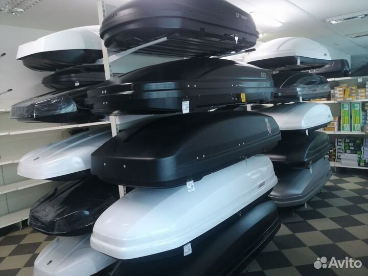 Бокс Koffer черный матовый 480 л