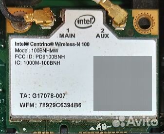 Wi-Fi адаптер Intel 100bnhmw