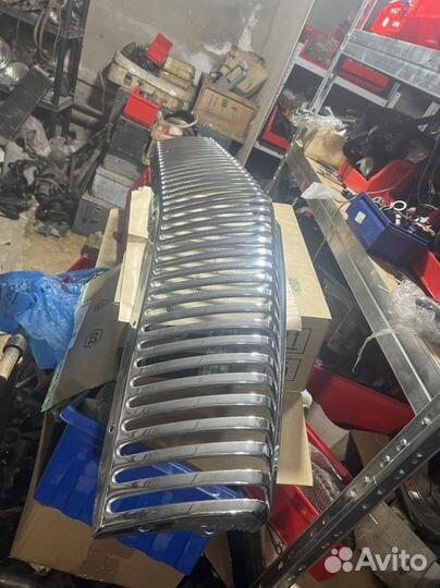 Решетка радиатора газ 21 волга хром