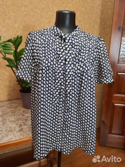 Блузка шелковая 46/48