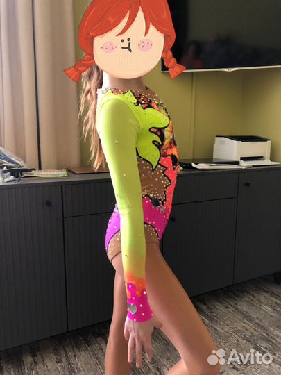 Купальник для спортивной аэробики