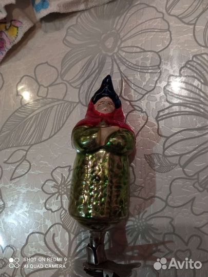 Елочные игрушки СССР на прищепке