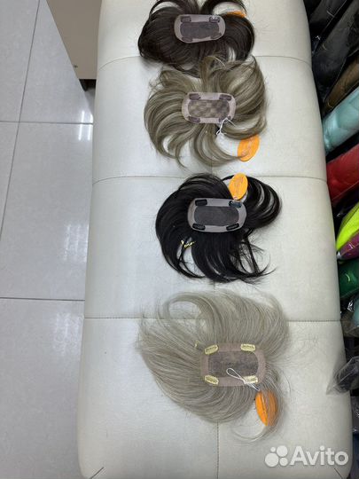 Накладка с имитацией кожи головы