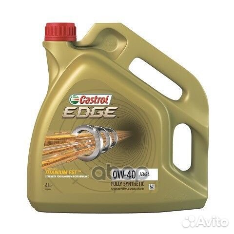 Масло моторное castrol 156E8C (0W40 4L edge Tit
