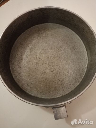 Чугунная сковорода с крышкой СССР