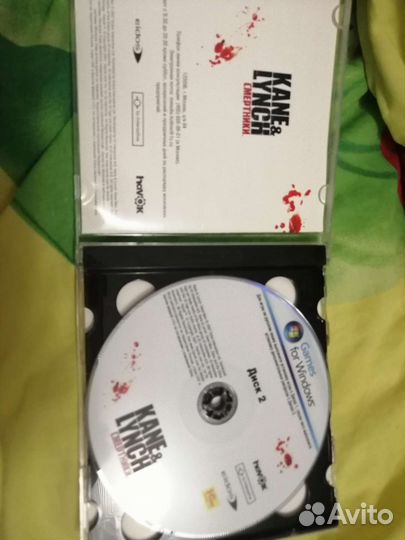 Компьютерная игра Kane Lynch Dead Men 2 диска