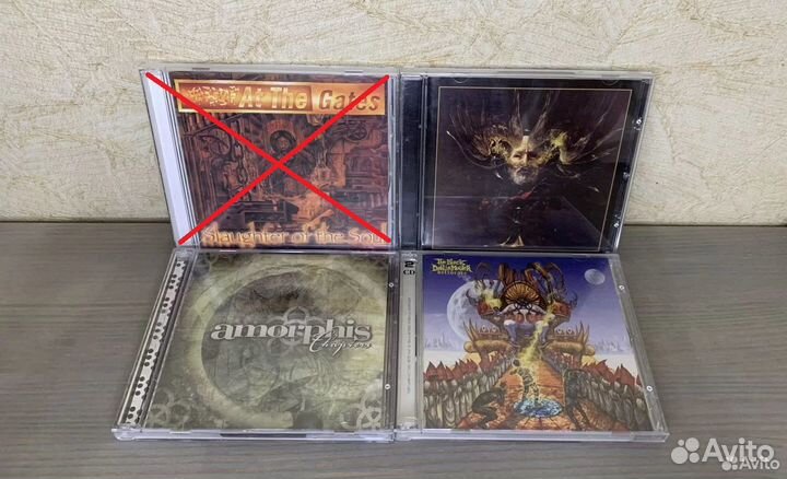 Лицензионные диски метал CD Jewel case