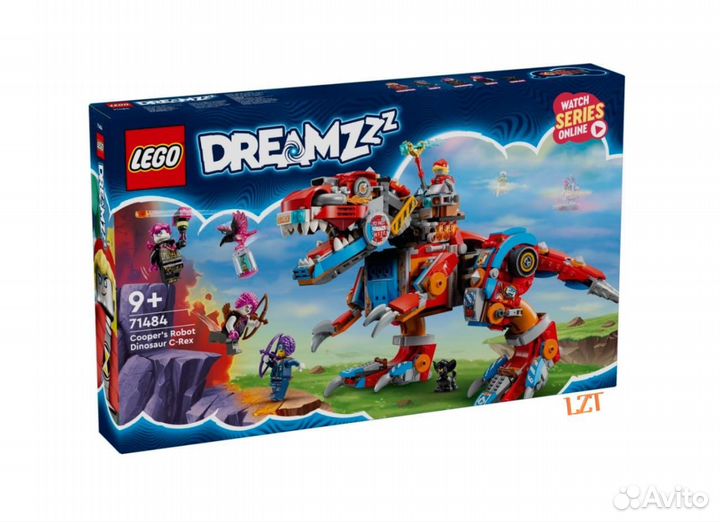Lego DreamZzz 71484 Ц-Рекс Купера