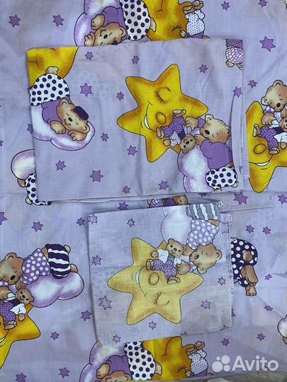Детское постельное белье новое