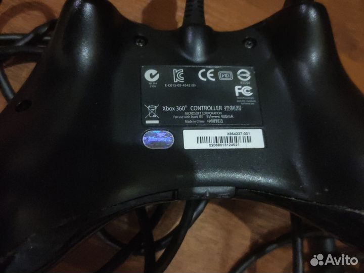 Джойстик xbox 360 проводной