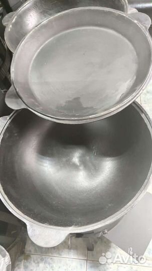 Казан с крышкой