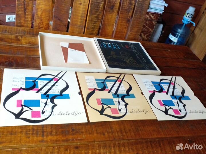 Верди Аида. 3 Пластинки. СССР. Комплект. Аудио