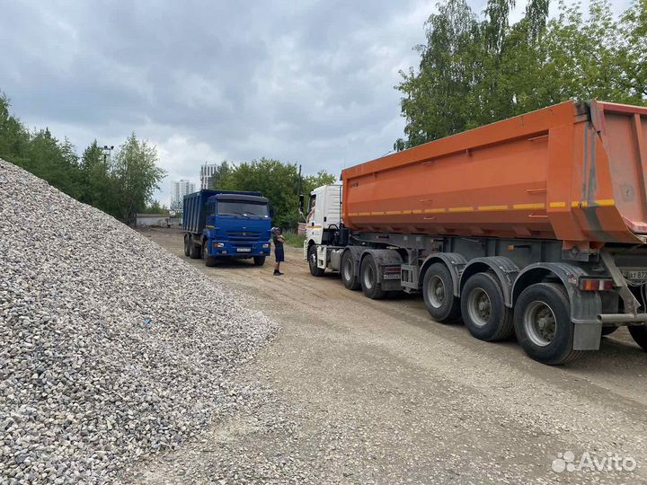 Щебень\пгс\Вторичный щебень\Бой кирпича\Песок