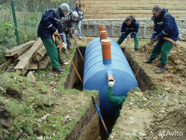 Септик био Кит 7 переливной