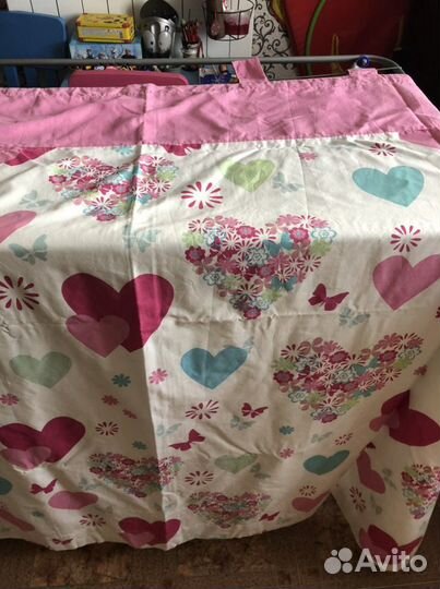 Шторы 1,36 на 1,65 - 3 штуки