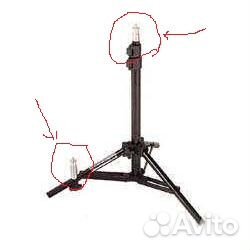 Стойка Grifon-1000 в чехле с креплением на треноге