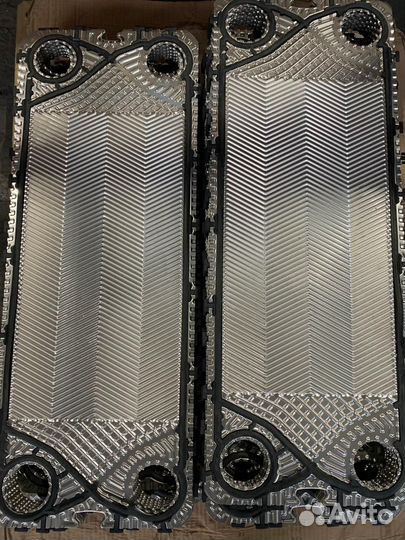 Пластины и уплотнения для теплообменника Ду65