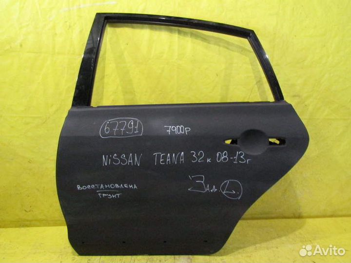 Дверь задняя левая Nissan Teana (J32) 08-13г 67791