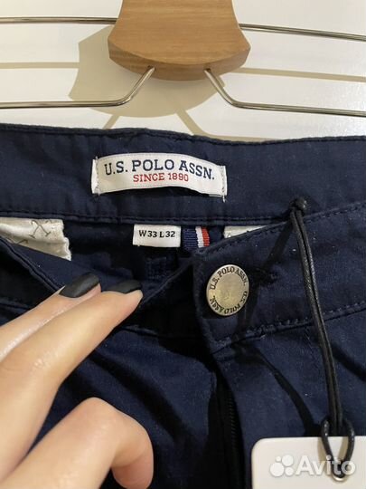 Мужские брюки чинос us polo