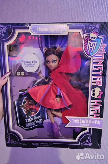 Кукла Monster High Клодин страшные сказки Clawdeen