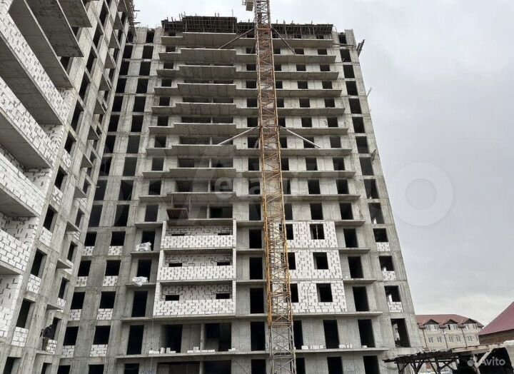 Своб. планировка, 54 м², 3/19 эт.