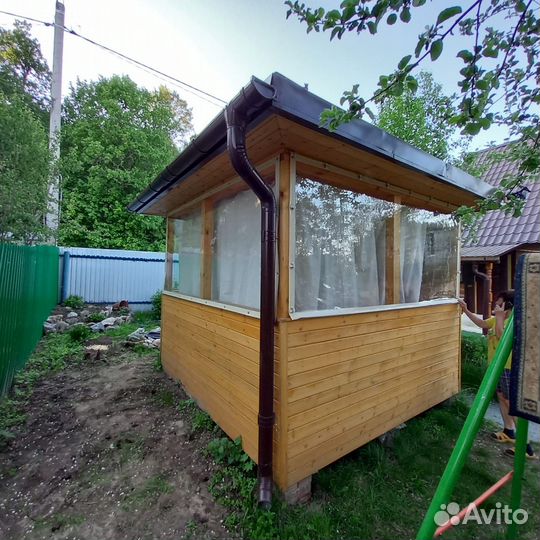 Мягкие окна на дачу