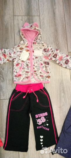 Новая одежда для девочки 80-92 см