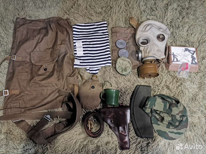 Набор красная армия СССР 15 предметов