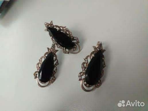 Серьги серебро